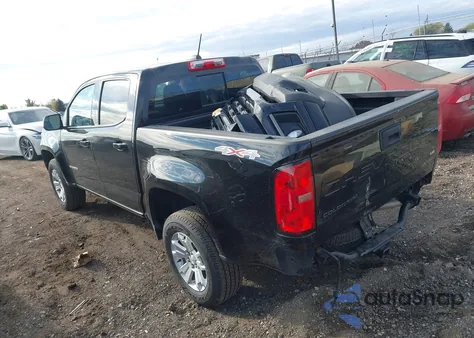 2022 Chevrolet Colorado 4Wd Short Box Lt from USA, damaged, VIN 1GCGTCEN1N1327360